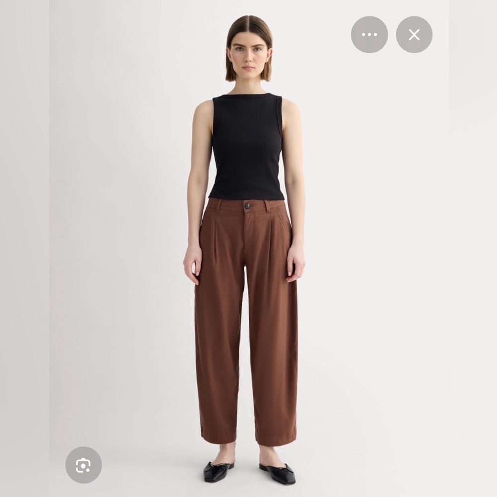 Everlane Everywhere pant in stretch linen